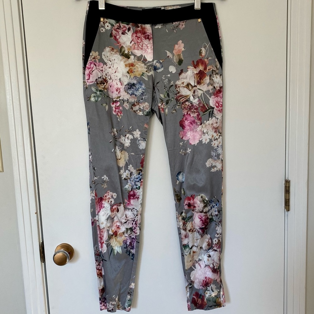 River Island Floral Trousers